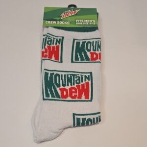 Mountain Dew Crew Socks